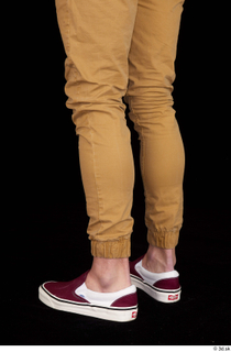 Pablo brown trousers calf dressed red sneakers 0004.jpg